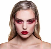 Dodatki do strojów karnawałowych - Boland Soczewki kontaktowe "Diabeł" - 3 miesięczne B40003 - miniaturka - grafika 1