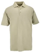 Akcesoria turystyczne - 5.11 Professional Polo koszulka z krótkim rękawem Srebrny Tan -  3xl Tan 5-41060-160-SILVER TAN-XXXL- - miniaturka - grafika 1