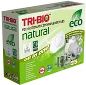 Środki do zmywarek - TRI-BIO Ekologiczne Kapsułki do Zmywarki All in One, 25 szt, TRI-BIO em_TRB04062 - miniaturka - grafika 1