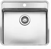 Zlewozmywaki - Reginox OHIO 50x40 Tapwing Inox mat R15698 - miniaturka - grafika 1