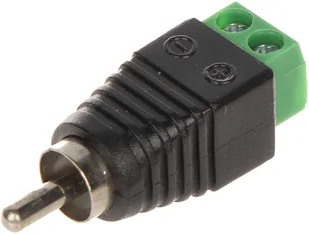 ABCVISION Wtyk CINCH-W/S*P10 opakowanie 10 sztuk CINCH-W/S*P10 - Złącza, przejściówki, adaptery - miniaturka - grafika 2