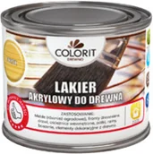 Lakiery do drewna - Colorit Lakier Akrylowy Do Drewna Połysk 375Ml COLORIT022 - miniaturka - grafika 1