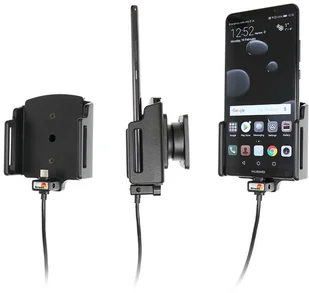 Brodit AB Uchwyt aktywny do instalacji na stałe do Huawei Mate 10 Pro 713032 - Uchwyty samochodowe do telefonów - miniaturka - grafika 3