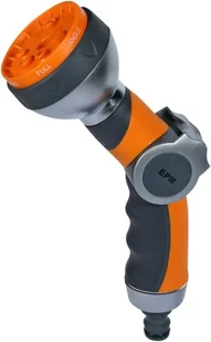 EPM ZRASZACZ PISTOLETOWY REGULOWANY 7-FUNKCYJMY SOFT SILVER - Węże ogrodowe i zraszacze - miniaturka - grafika 2