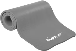 MOVIT SZARA MATA PIANKOWA 183x60x1,0cm DO ĆWICZEŃ GIMNASTYKI FITNESS JOGI 20040611 - Maty do jogi - miniaturka - grafika 9