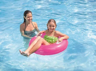 INTEX INTEX Kółko do pływania z uchwytami 76 cm IN59258_ROZ - Materace dmuchane i koła do pływania - miniaturka - grafika 6