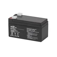 Akumulatory ogólnego zastosowania - MaxPower Akumulator żelowy 12V 1,3Ah BAT0404 - miniaturka - grafika 1