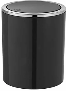 Wenko Kosz na śmieci łazienkowy Swing 2l kolor czarny B07PKFVH7J - Kosze na śmieci - miniaturka - grafika 2