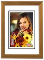 Akcesoria fotograficzne - Hama ramka ścienna ramka Bella, drewno, 20 x 30 cm, orzech 354739 - miniaturka - grafika 1