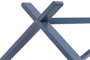 vidaXL Rama łóżka dziecięcego, szara, lite drewno sosnowe, 90 x 200 cm vidaXL - Łóżka dla dzieci i młodzieży - miniaturka - grafika 6