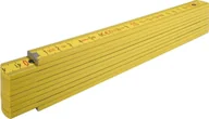 Poziomice, łaty, miary - Stabila Miara składana 2m 417 buk żółta sekcji 10 SA14556 - miniaturka - grafika 1
