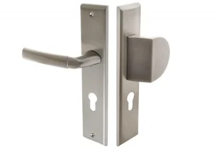 Schaffner Klamko-uchwyt SPECIAL zewnętrzny 92 WB nikiel satyna prawy - Klamki Schaffner Klamko-uchwyt SPECIAL zewnętrzny 92 WB nikiel satyna prawy - Klamki - miniaturka - grafika 1