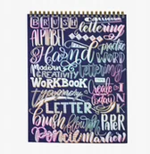 Planery - Zeszyt ćwiczeń do brush letteringu - miniaturka - grafika 1