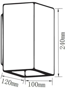v-tac Kinkiet V-TAC BETON 2xG9 LED Prostokąt Jasno Szary IP20 VT-893 - Lampy ścienne - miniaturka - grafika 5