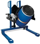 Wózki magazynowe - d 722 DENTA Dźwignik beczek wywrotnica 360° beczki 60-220 l podwozie szerokie wys podnoszenia 0-750mm 72278425 78425-uniw - miniaturka - grafika 1