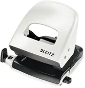 Dziurkacze - LEITZ Dziurkacz 30k biały metalik NewNexxt WOW 5008 - miniaturka - grafika 1