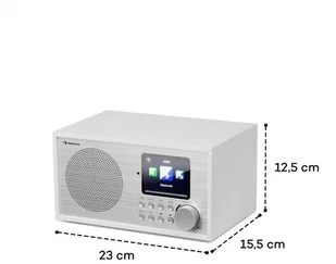 Auna Silver Star Mini Białe - Radia - miniaturka - grafika 10
