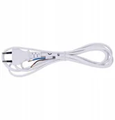 Przewody elektryczne - Conotech przyłączeniowy Pvc 2×0,75mm, 5m biały - miniaturka - grafika 1