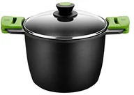 Brytfanny - Pinti Inox Odlew aluminiowy pot wysokiej jakości szklany Priority 20 cm A403920 - miniaturka - grafika 1