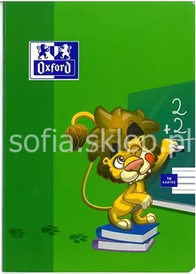 Oxford Hamelin Zeszyt A5, 16K Linia Podwójna, Lion, - Zeszyty szkolne - miniaturka - grafika 2