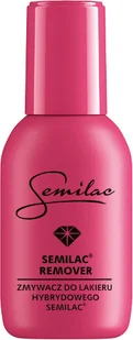 Semilac Remover 50ml Płyn Do Lakieru Hybrydowego - Zmywacze i cleanery do paznokci - miniaturka - grafika 6