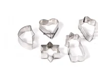 Formy do ciast - METALOWE FOREMKI WYKRAWACZE- RÓŻNE WZORY-5 cz - miniaturka - grafika 1