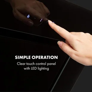 Klarstein Sofia 60 Czarny (DSM-Sofia-60BL) - Okapy kuchenne - miniaturka - grafika 4