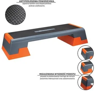 HMS Step do aerobiku AS007 320108.uniw/0 - Steppery i stepy - miniaturka - grafika 18