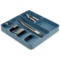 Akcesoria do sztućców - Joseph Drawerstore Sky 40 X 38 Cm Niebieski Organizer Wkład Do Szuflady Na Sztućce Plastikowy - miniaturka - grafika 1