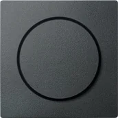 Wyłączniki światła i elektryczne - Merten Płytka centralna meg5250 0414 z pokrętłem, antracyt, system M MEG5250-0414 - miniaturka - grafika 1