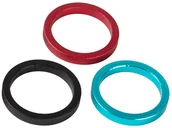 Akcesoria rowerowe - ACCENT Podkładka dystansowa sterów aluminiowa 10mm niebieska (610-10-755_ACC) - miniaturka - grafika 1