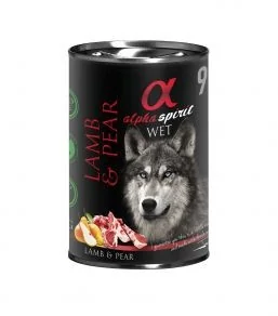 Alpha Spirit JAGNIĘCINA Z GRUSZKĄ 400g - Mokra karma dla psów - miniaturka - grafika 2
