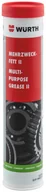 Pozostałe wyposażenie warsztatu - Wurth Smar W Tubie 400g II Litowo-Grafitowy Wysokie Ciśnienia 08938711 037 12 27389 - miniaturka - grafika 1