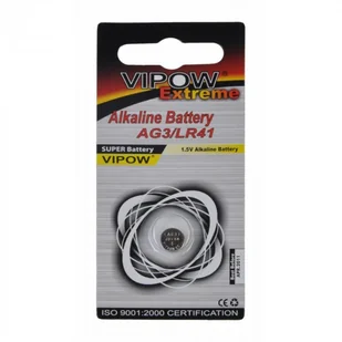 Vipow Bateria LR41 AG3 1,5V BAT0183 - Baterie i akcesoria Vipow Bateria LR41 AG3 1,5V BAT0183 - Baterie i akcesoria - miniaturka - grafika 1