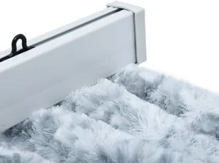 VidaXL Zasłona na owady, szarość i biel, 100x220 cm, szenil 284281 VidaXL - Moskitiery - miniaturka - grafika 11