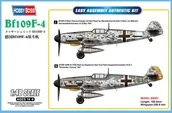 Modele do sklejania - Hobby Boss Niemiecki samolot myśliwski Messerschmitt BF109 F4 81749 - miniaturka - grafika 1