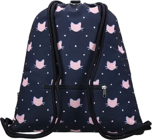 St. Majewski St Majewski Plecak na sznurkach worek SO-11 MEOW MAJE2980 - Worki na buty - miniaturka - grafika 4