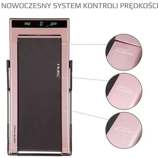 HMS LOOP08 PINK BIEŻNIA ELEKTRYCZNA - Bieżnie - miniaturka - grafika 6