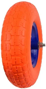 GEKO Koło do taczki pełne 4.00-6 PU pomarańczowe 2279 G71027 - Pozostałe wyposażenie warsztatu - miniaturka - grafika 7