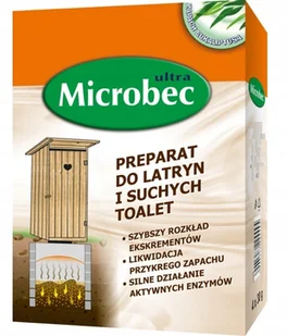 Microbec Ultra Bakterie do suchych toalet i latryn - Toalety turystyczne i przenośne - miniaturka - grafika 5
