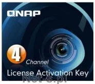 QNAP 4 license activation key for Surveillance Station Pro (LIC-CAM-NAS-4CH) - Pozostałe akcesoria sieciowe - miniaturka - grafika 2