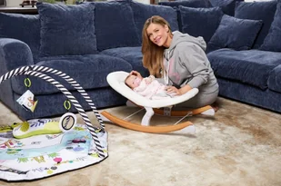 KinderKraft Leżaczek Finio - White 23106930 - Leżaczki i huśtawki KinderKraft Leżaczek Finio - White 23106930 - Leżaczki i huśtawki - miniaturka - grafika 3