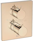 Baterie podtynkowe - Roca Insignia Rose Gold bateria wannowo-prysznicowa podtynkowa inny A5A0C3ARG0 - miniaturka - grafika 1