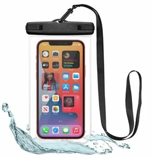 Tech-Protect Etui wodoodporne Universal Waterproof Czarny - Etui i futerały do telefonów - miniaturka - grafika 2