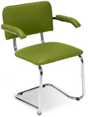 Fotele i krzesła biurowe - Nowy Styl Krzesło Sylwia S Arm chrome 3673 - miniaturka - grafika 1