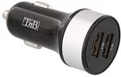 Ładowarki samochodowe - T'nB T'nB ładowarka do zapalniczki samochodowej do smartfonów/tabletów. 3303170075173 - miniaturka - grafika 1