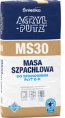 Gipsy i gładzie gipsowe - ŚNIEŻKA Acryl-Putz MS30 Masa Szpachlowa do Spoinowania Płyt G/K biały 20 kg - miniaturka - grafika 1