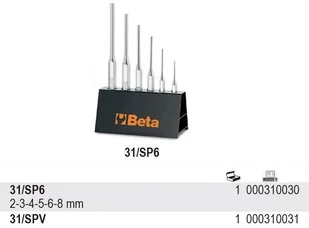 Beta STOJAK DO WYBIJAKÓW 31 PUSTY 31/SPV - Dłuta - miniaturka - grafika 2