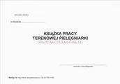 Druki akcydensowe - Firma krajewski Książka pracy terenowej pielęgniarki [Mz/Og-10] Mz/Og-10 - miniaturka - grafika 1