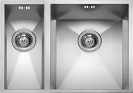 Zlewozmywaki - Teka TETRAGON 57,5x44 1 1/2B R stal szczotkowana 100091430 - miniaturka - grafika 1